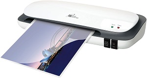 Thermal Laminator - Desk Top - White - 9 and 12 inches