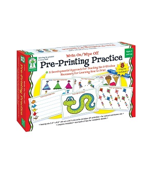 Pre-Printing Practice Write On - Wipe Off