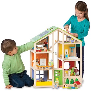 hape four seasons dollhouse