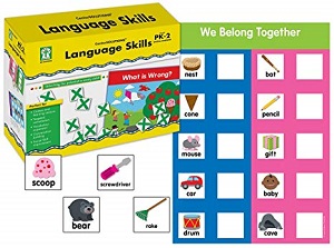 Language Skills File Folder Game