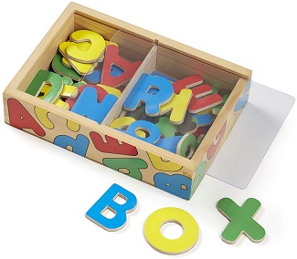 Magnetic Letters and Numbers