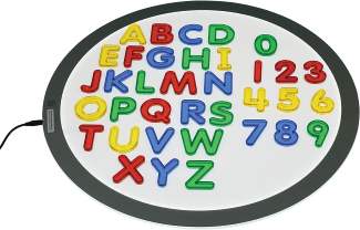 Translucent Letters and Numbers Set