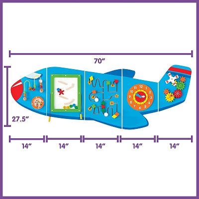 Airplane Activity Wall Panels