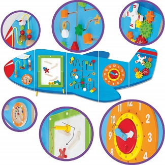 Airplane Activity Wall Panels
