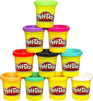 Play-Doh Modeling Compound 10-Pack Case of Colors in 2 oz. Cans