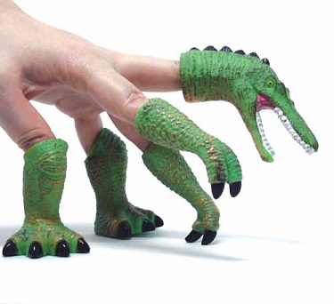 Dinosaur Finger Puppets