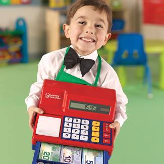 Pretend and Play Calculator Cash Register