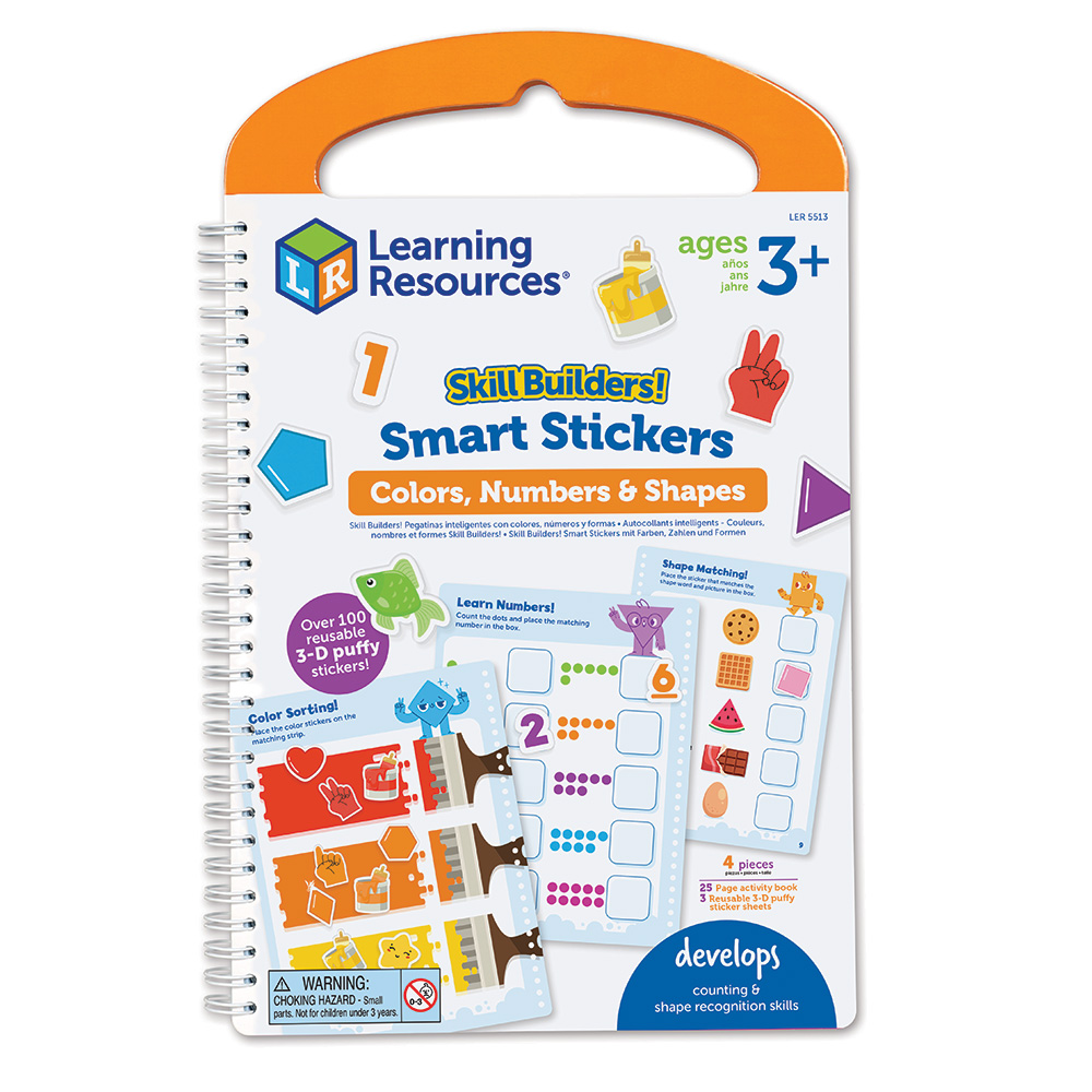 Smart Stickers Colours Numbers and Shapes