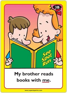 Using 'I and Me' Fun Deck