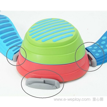 Wavy Tactile Path River Stone Combo Track
