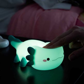 Happy Axolotl Night Light - Green