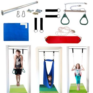 Doorway Swing Kit Combo, Classic Swing and Sensory Swing