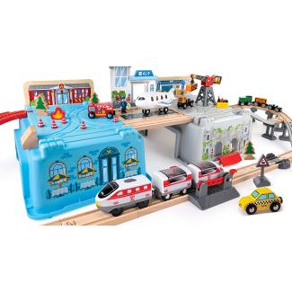 Super Cityscape Bucket Train Set
