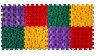 Modular Massage Sensory Mats-8 pieces