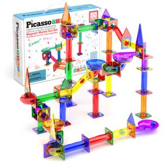 Magnetic Marble Run Set- 50 pieces