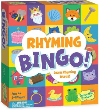 Rhyming Bingo-Cognitive Skills