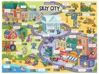 Scratch Off Poster - Scratch-A-Laugh - Silly City