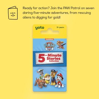 Yoto Cards--Paw Patrol 5 Minutes Stories
