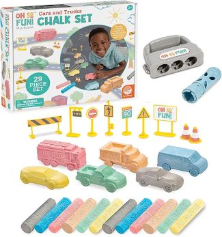 Cars and Trucks Chalk Set