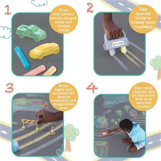 Cars and Trucks Chalk Set